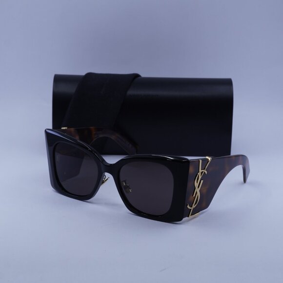 Saint Laurent SLM119/F BLAZE 003 Butterfly Sunglasses - Black/Havana/Black main image 11